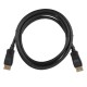 Кабель ACD Кабель ACD-DDPM4-18B |ACD-DDPM4-18B| DisplayPort 1.4, Golden Plated,20m/20m, Черный, 1.8м (742408)