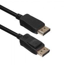 Кабель ACD Кабель ACD-DDPM4-10M |ACD-DDPM4-10M| DisplayPort 1.4, Golden Plated, 20m/20m, Черный, 10м (742446)