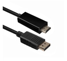 Кабель ACD Кабель ACD-DDHM2-30B |ACD-DDHM2-30B| DisplayPort 1.2, DP-HDMI, Golden Plated, 20m/19m, Черный, 3м |ACD-DDHM2-30B| (742460)
