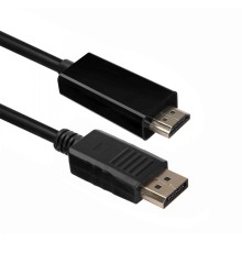 Кабель ACD Кабель ACD-DDHM2-30B |ACD-DDHM2-30B| DisplayPort 1.2, DP-HDMI, Golden Plated, 20m/19m, Черный, 3м |ACD-DDHM2-30B| (742460)