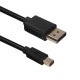 Кабель ACD Кабель ACD-DDMM2-18B |ACD-DDMM2-18B| DisplayPort 1.2, DP-mDP, Golden Plated, 20m/20m, Черный, 1.8м, |ACD-DDMM2-18B| (742491)