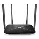 Роутер беспроводной Mercusys AC12G AC1200 10/100/1000BASE-TX черный (упак.:1шт)