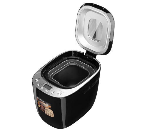 Хлебопечь Hyundai HYBM-P0212 600Вт черный/серебристый