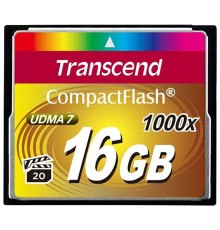 Карта памяти Transcend CompactFlash 1000 16GB (TS16GCF1000)