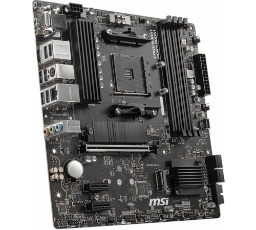 Материнская плата MSI B550M PRO-VDH Soc-AM4 AMD B550 4xDDR4 mATX AC`97 8ch(7.1) GbLAN RAID+VGA+HDMI+DP