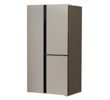 Холодильник Hyundai CS5073FV шампань (трехкамерный)