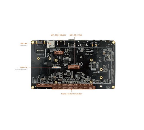AIO-3399J-4GB 4G+16G HDMI IN, Core-3399J soldered with his backplane AIO-3399J-4GB 4G+16G HDMI IN, Core-3399J soldered with his backplane