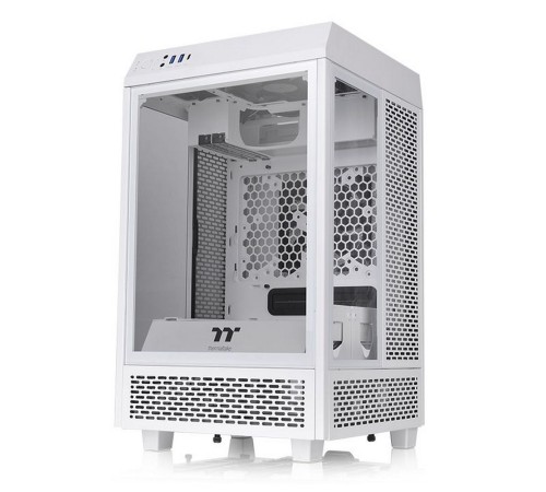 Корпус Thermaltake The Tower 100 белый без БП ATX 2x120mm 2xUSB3.0 1xUSB3.1 audio bott PSU