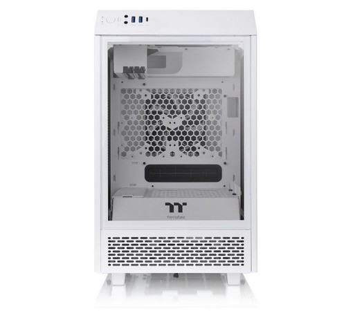 Корпус Thermaltake The Tower 100 белый без БП ATX 2x120mm 2xUSB3.0 1xUSB3.1 audio bott PSU