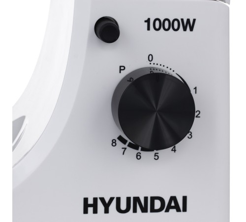 Миксер планетарный Hyundai HYM-S4451 1000Вт белый/черный Миксер планетарный Hyundai HYM-S4451 1000Вт белый/черный