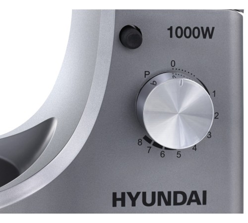 Миксер планетарный Hyundai HYM-S5451 1000Вт серый/черный Миксер планетарный Hyundai HYM-S5451 1000Вт серый/черный