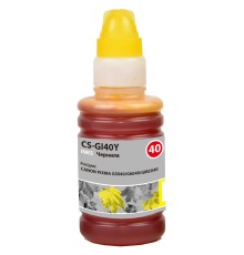 Чернила Cactus CS-GI40Y желтый 70мл для Canon Pixma G5040/G6040/GM2040