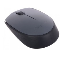 Мышь Logitech M170 серый/черный оптическая (1000dpi) беспроводная USB (2but)