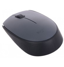 Мышь Logitech M170 серый/черный оптическая (1000dpi) беспроводная USB (2but)
