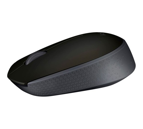 Мышь Logitech M170 серый/черный оптическая (1000dpi) беспроводная USB (2but)