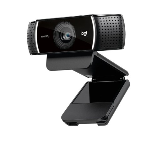 Камера Web Logitech Pro Stream C922 черный USB2.0 с микрофоном