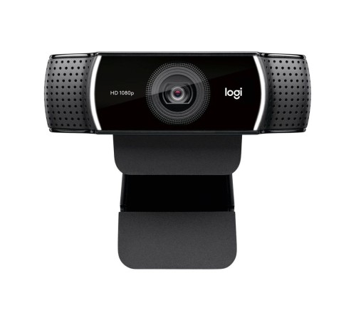 Камера Web Logitech Pro Stream C922 черный USB2.0 с микрофоном