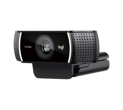Камера Web Logitech Pro Stream C922 черный USB2.0 с микрофоном