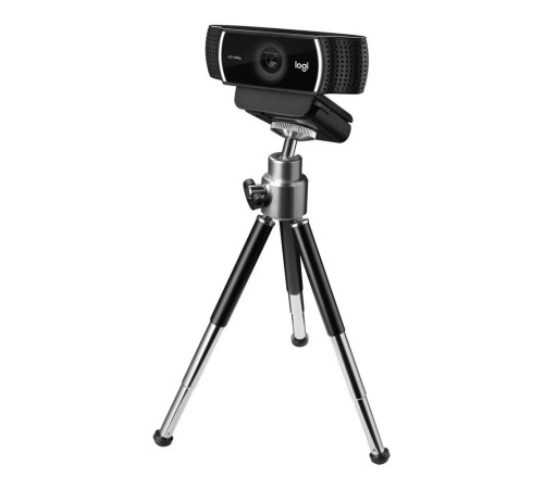 Камера Web Logitech Pro Stream C922 черный USB2.0 с микрофоном