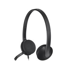 Гарнитура Logitech H340 (USB, кабель 1.8м) (арт. 981-000509, M/N: A-00044)