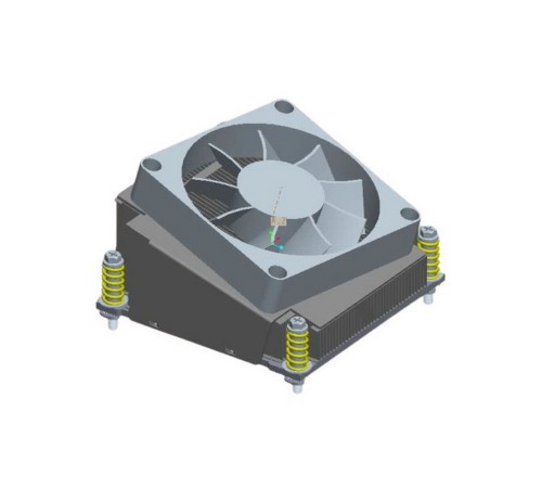 1960077101N001 Вентилятор для CPU LGA1156, S-95 Вт, 83 х 83 х 54,95 мм-SS, 12 В, 0.26 A 1960077101N001 Вентилятор для CPU LGA1156, S-95 Вт, 83 х 83 х 54,95 мм-SS, 12 В, 0.26 A