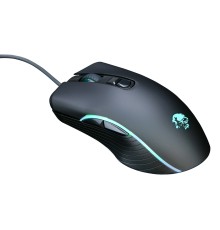 Мышь Оклик 708G MYSTERY черный оптическая (3200dpi) USB (7but)