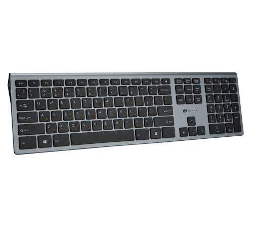 Клавиатура Оклик 890S серый USB беспроводная slim Клавиатура Оклик 890S серый USB беспроводная slim