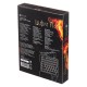 Игровой блок Оклик 701G IRON FIST черный USB for gamer LED (подставка для запястий)