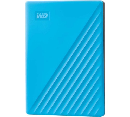Жесткий диск WD Original USB 3.0 2Tb WDBYVG0020BBL-WESN My Passport 2.5" голубой