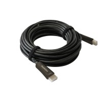 Кабель аудио-видео Digma HDMI 2.0 AOC HDMI (m)/HDMI (m) 10м. Позолоченные контакты черный (BHP AOC 2.0-10)