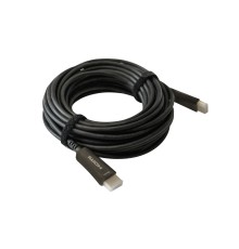 Кабель аудио-видео Digma HDMI 2.0 AOC HDMI (m)/HDMI (m) 10м. Позолоченные контакты черный (BHP AOC 2.0-10)