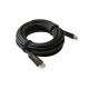 Кабель аудио-видео Digma HDMI 2.0 AOC HDMI (m)/HDMI (m) 10м. Позолоченные контакты черный (BHP AOC 2.0-10)
