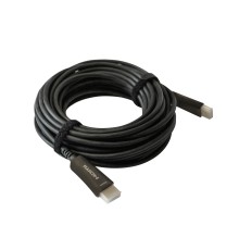 Кабель аудио-видео Digma HDMI 2.0 AOC HDMI (m)/HDMI (m) 30м. Позолоченные контакты черный (BHP AOC 2.0-30)
