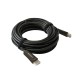 Кабель аудио-видео Digma HDMI 2.0 AOC HDMI (m)/HDMI (m) 30м. Позолоченные контакты черный (BHP AOC 2.0-30)