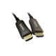 Кабель аудио-видео Digma HDMI 2.0 AOC HDMI (m)/HDMI (m) 30м. Позолоченные контакты черный (BHP AOC 2.0-30)