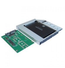 Сменный бокс для HDD/SSD AgeStar SMNF2S SATA металл серебристый 2.5"