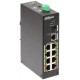 Коммутатор Dahua DH-LR2110-8ET-120 1x100Mb 8G 1SFP 6PoE+ 120W неуправляемый