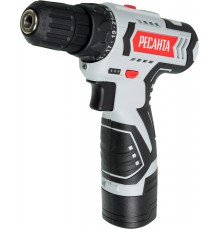 Дрель-шуруповерт Ресанта ДА-12-2ЛК аккум. патрон:быстрозажимной (кейс в комплекте)