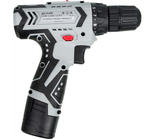Дрель-шуруповерт Ресанта ДА-12-2ЛК аккум. патрон:быстрозажимной (кейс в комплекте)