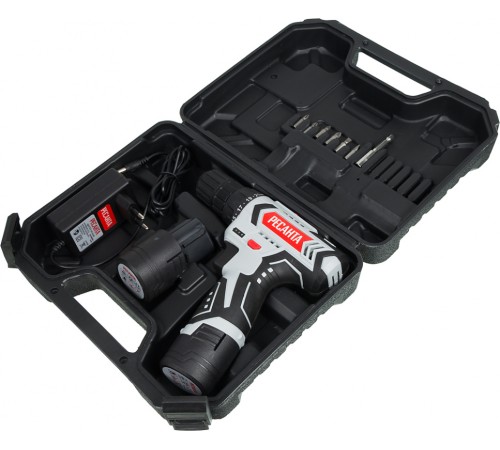 Дрель-шуруповерт Ресанта ДА-12-2ЛК аккум. патрон:быстрозажимной (кейс в комплекте)