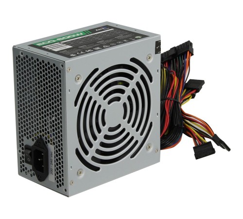 Блок питания Aerocool ATX 400W ECO-400 (24+4pin) PPFC 120mm fan 2xSATA RTL