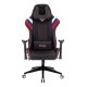 Кресло игровое Бюрократ VIKING 4 AERO белый/синий/красный искусст.кожа/ткань с подголов. крестовина пластик