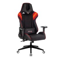 Кресло игровое Бюрократ VIKING 4 AERO черный/красный искусст.кожа/ткань с подголов. крестовина пластик