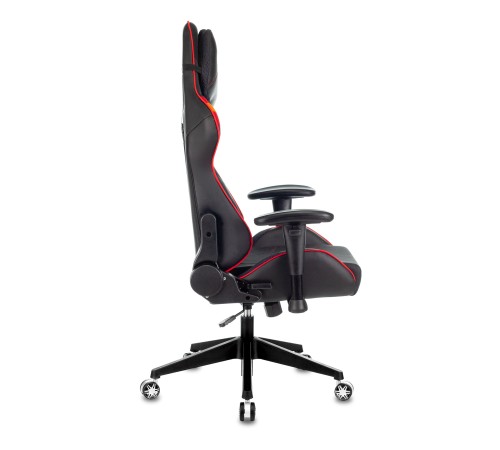 Кресло игровое Бюрократ VIKING 4 AERO черный/красный искусст.кожа/ткань с подголов. крестовина пластик