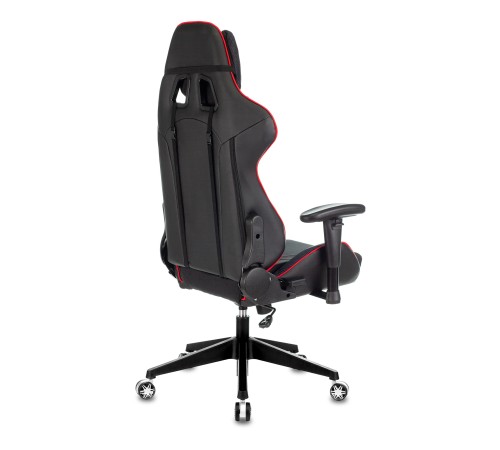Кресло игровое Бюрократ VIKING 4 AERO черный/красный искусст.кожа/ткань с подголов. крестовина пластик