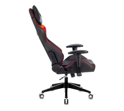 Кресло игровое Бюрократ VIKING 4 AERO черный/красный искусст.кожа/ткань с подголов. крестовина пластик