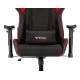 Кресло игровое Бюрократ VIKING 4 AERO черный/красный искусст.кожа/ткань с подголов. крестовина пластик