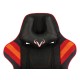 Кресло игровое Бюрократ VIKING 4 AERO черный/красный искусст.кожа/ткань с подголов. крестовина пластик