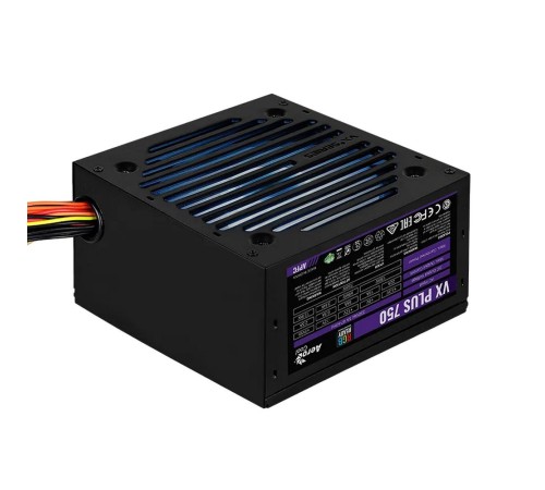 Блок питания Aerocool VX Plus 750 RGB 750W, ATX v2.3, RGB Fan 12cm, 500mm cable, Retail (VX PLUS 750 RGB) Блок питания Aerocool VX Plus 750 RGB 750W, ATX v2.3, RGB Fan 12cm, 500mm cable, Retail (VX PLUS 750 RGB)