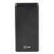 Мобильный аккумулятор Cactus CS-PBFSFT-10000 Li-Pol 10000mAh 2.1A+2.1A черный 2xUSB материал пластик
